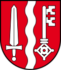 Wappen Gemeinde Oberwil (BL) Kanton Basel-Landschaft